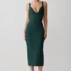 Gia Bandage Knit Midi Dress – Teal Gia Bandage Knit Midi Dress – Teal