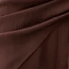 Gia Wrapped Tie Satin Pants – Chocolate Gia Wrapped Tie Satin Pants – Chocolate