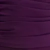 Grayson Knit Chiffon Maxi Dress – Plum