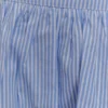 Gretel Hem Mini Skirt – Blue Pinstripe