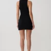 Hector Halter Neck Knit Mini Dress – Black Hector Halter Neck Knit Mini Dress – Black