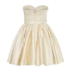 Hollie Structured Corset Mini Dress – Gold Hollie Structured Corset Mini Dress – Gold