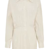 Ivy Oversize Shirt Mini Dress – Stripe