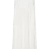 Jacinda Cotton Maxi Skirt – White Jacinda Cotton Maxi Skirt – White