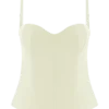Jaime Spaghetti Strap Suiting Top – Ivory Jaime Spaghetti Strap Suiting Top – Ivory