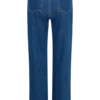 Janine High Waisted Straight Leg Jeans – Dark Blue