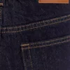 Janine High Waisted Straight Leg Jeans – Washed Indigo Blue