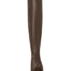 Jasper Faux Leather Elbow Length Gloves – Dark Chocolate Jasper Faux Leather Elbow Length Gloves – Dark Chocolate