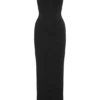 Jaylen Bandage Knit Maxi Dress – Black