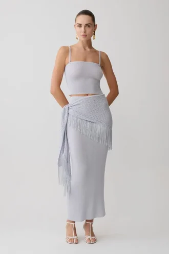 Jaytee Knit Top – Sky Blue