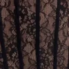 Jeannette Panelled Lace Mini Dress – Black Jeannette Panelled Lace Mini Dress – Black