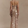 Jenny Hand Embellished Maxi Dress – Gold Jenny Hand Embellished Maxi Dress – Gold