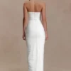 Jianna Strapless Mesh Maxi Dress – Ivory Jianna Strapless Mesh Maxi Dress – Ivory