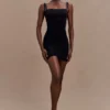Jocelyn Backless Shapewear Mini Dress – Black Jocelyn Backless Shapewear Mini Dress – Black