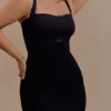 Jocelyn Backless Shapewear Mini Dress – Black Jocelyn Backless Shapewear Mini Dress – Black