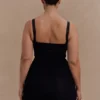 Jocelyn Backless Shapewear Mini Dress – Black Jocelyn Backless Shapewear Mini Dress – Black