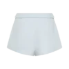 Josephine Cotton Shorts With Waistbands – Ice Blue Josephine Cotton Shorts With Waistbands – Ice Blue