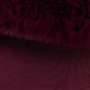 Karleigh Faux Fur Knit Maxi Dress – Plum