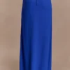 Katalina Chiffon Maxi Skirt – Cobalt Blue