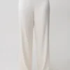Kayla Silk Blend Straight Leg Pants – Ivory Kayla Silk Blend Straight Leg Pants – Ivory