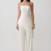 Kayla Silk Blend Straight Leg Pants – Ivory Kayla Silk Blend Straight Leg Pants – Ivory