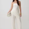Kayla Silk Blend Straight Leg Pants – Ivory Kayla Silk Blend Straight Leg Pants – Ivory