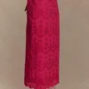 Kensley Broderie Midi Skirt – Dragonfruit Kensley Broderie Midi Skirt – Dragonfruit