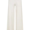 Kerrymae Straight Leg Knit Pants – Off White