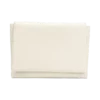 Kiera Faux Leather Oversized Clutch – Ivory Kiera Faux Leather Oversized Clutch – Ivory