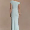 Kinsley Slinky Maxi Dress With Hardware – Lagoon