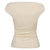 Kinsley Slinky Top With Hardware – Ivory Kinsley Slinky Top With Hardware – Ivory