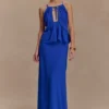 Korra Chiffon Halter Top – Cobalt Blue Korra Chiffon Halter Top – Cobalt Blue