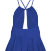 Korra Chiffon Halter Top – Cobalt Blue Korra Chiffon Halter Top – Cobalt Blue