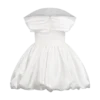 Lauretta Off Shoulder Mini Dress – White
