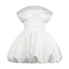 Lauretta Off Shoulder Mini Dress – White