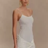 Laurie Twist Knit Mini Dress – Ivory Laurie Twist Knit Mini Dress – Ivory