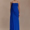 Leena Chiffon Maxi Dress – Cobalt