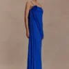 Leena Chiffon Maxi Dress – Cobalt