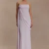 Leena Chiffon Maxi Dress – Light Lilac