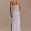 Leena Chiffon Maxi Dress – Light Lilac