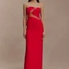 Lianne Strapless Maxi Dress – Red Lianne Strapless Maxi Dress – Red