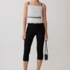 Lilou Pleated Sleeveless Top – Polka Dot Lilou Pleated Sleeveless Top – Polka Dot
