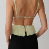 Lilou Pleated Sleeveless Top – Sage Lilou Pleated Sleeveless Top – Sage