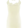 Liyah Floral Hand Crochet Mini Dress – Ivory Liyah Floral Hand Crochet Mini Dress – Ivory