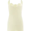 Liyah Floral Hand Crochet Mini Dress – Ivory Liyah Floral Hand Crochet Mini Dress – Ivory
