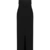 Lorde Embellished Crepe Maxi Dress – Black Lorde Embellished Crepe Maxi Dress – Black