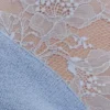 Lucy Lace And Knit Halter Top – Cornflower Blue Lucy Lace And Knit Halter Top – Cornflower Blue