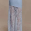 Lucy Lace And Knit Skirt – Cornflower Blue