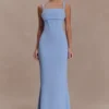 Luella Crepe Corset Maxi Dress – Cornflower Blue Luella Crepe Corset Maxi Dress – Cornflower Blue