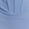 Luella Crepe Corset Maxi Dress – Cornflower Blue Luella Crepe Corset Maxi Dress – Cornflower Blue